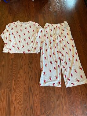 Hollister super soft pajama set.